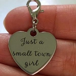 Clip On Cowgirl Charms just a small town girl planner charms